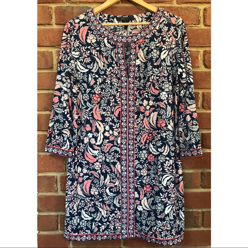 BCBG Floral Shift Dress